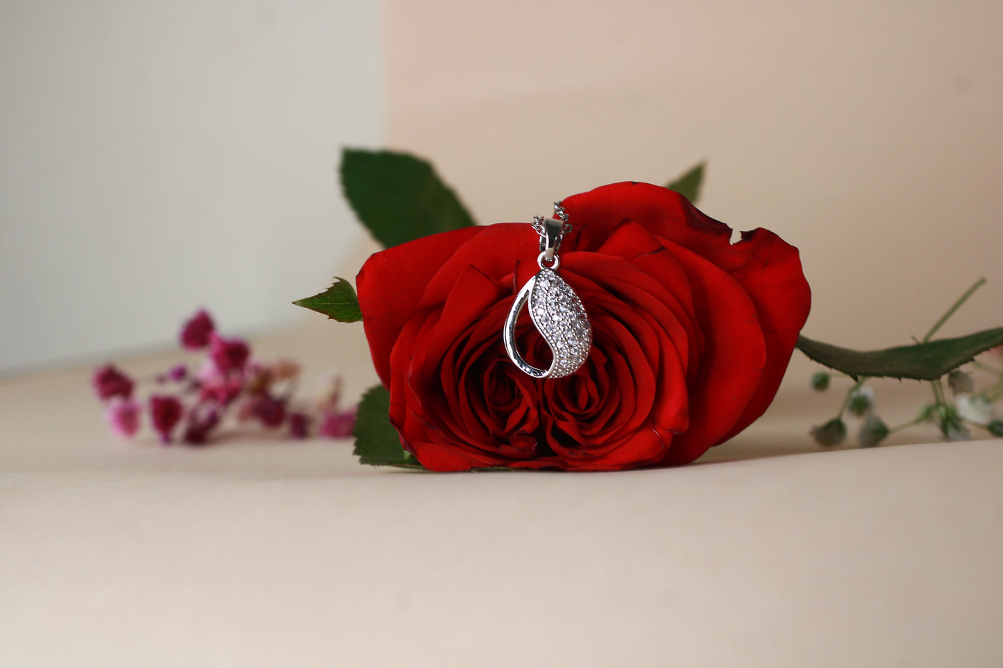 Crystal Cascade Pendant