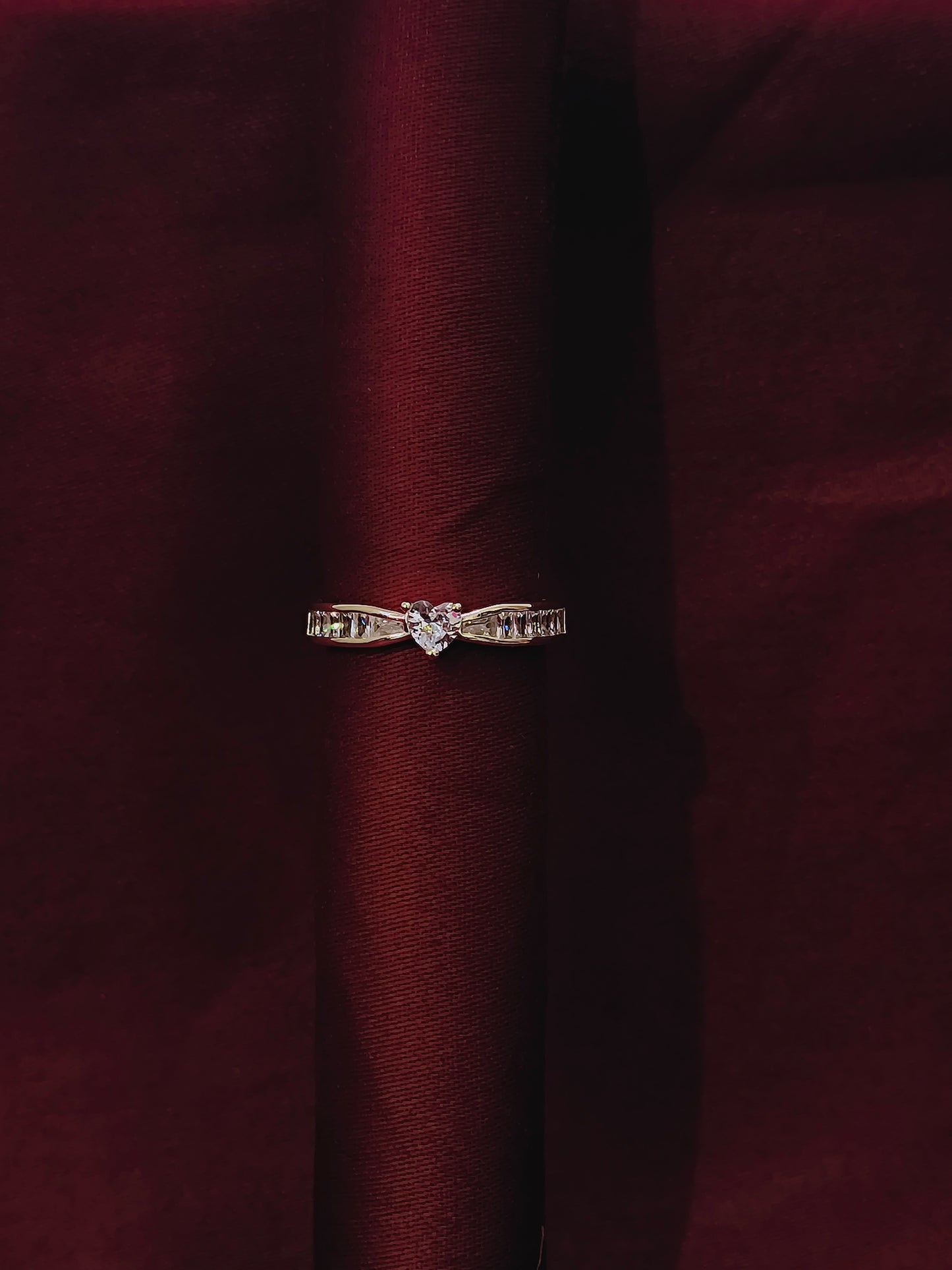 Heartfelt Sparkle Rings
