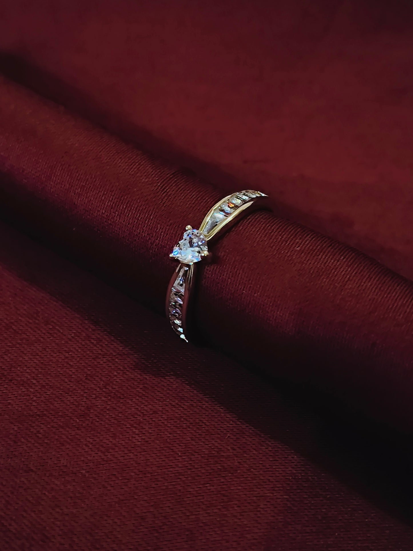 Heartfelt Sparkle Rings