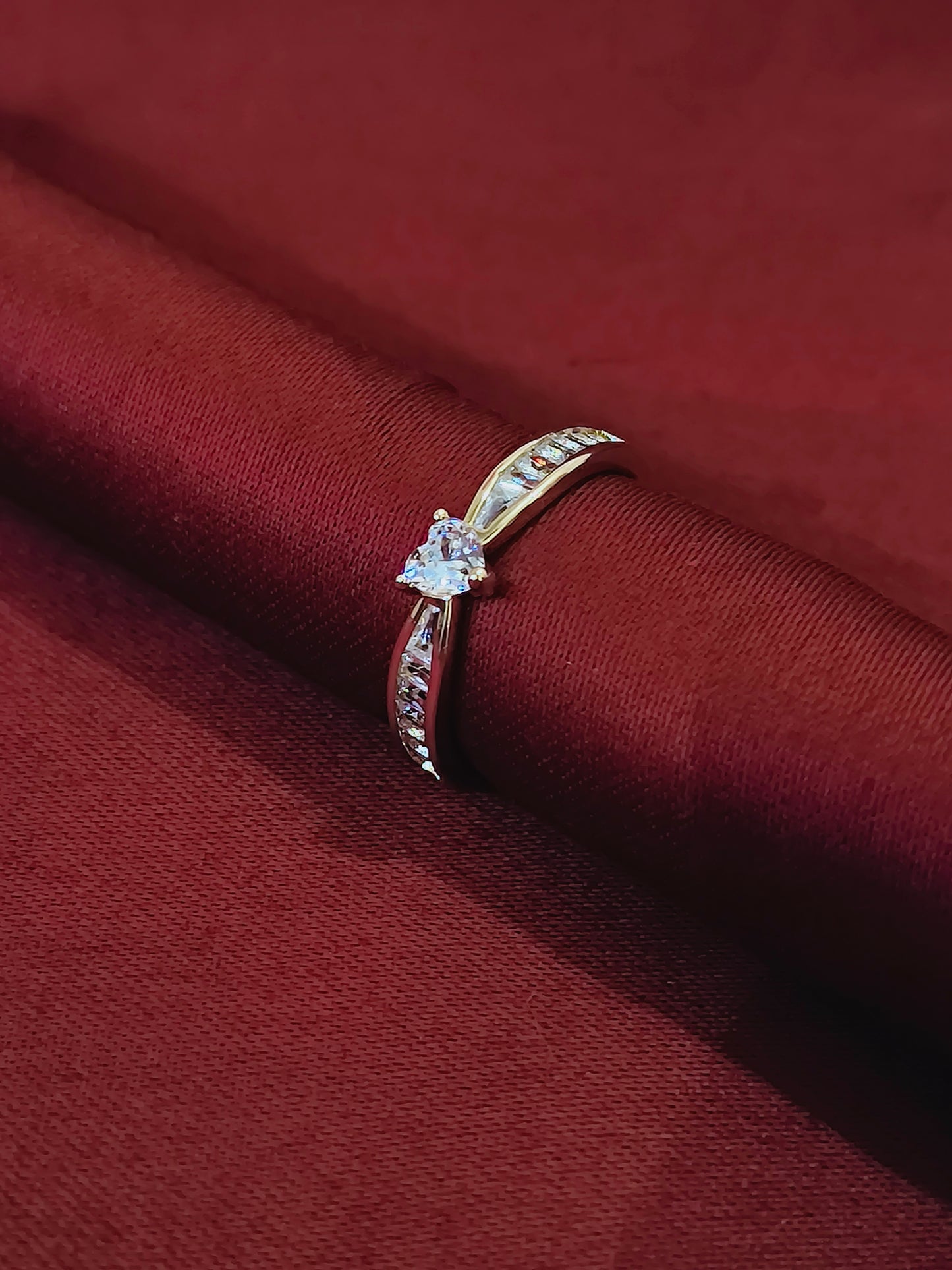 Heartfelt Sparkle Rings