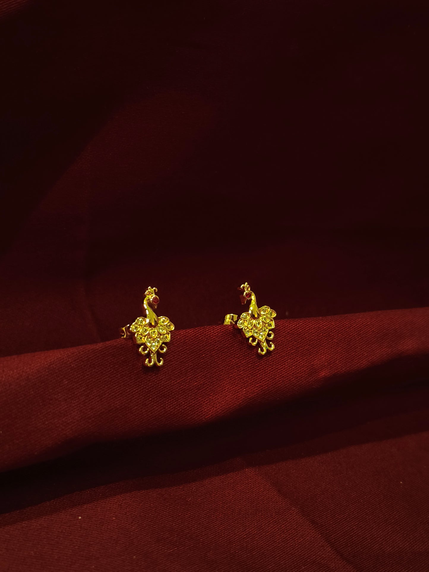 Royal Peacock Studs