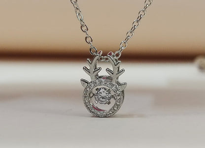 Hopping Reindeer Pendant