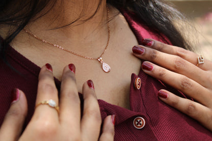 Golden Teardrop Pendant
