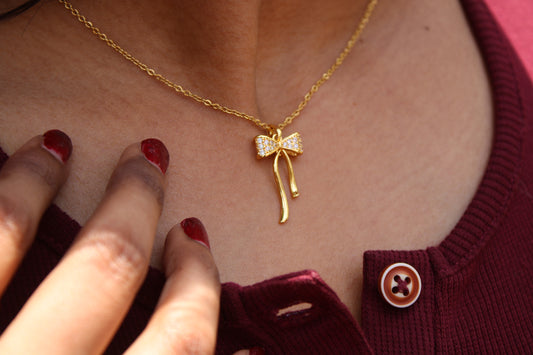 Belle Bow Pendant