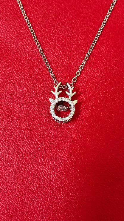 Hopping Reindeer Pendant