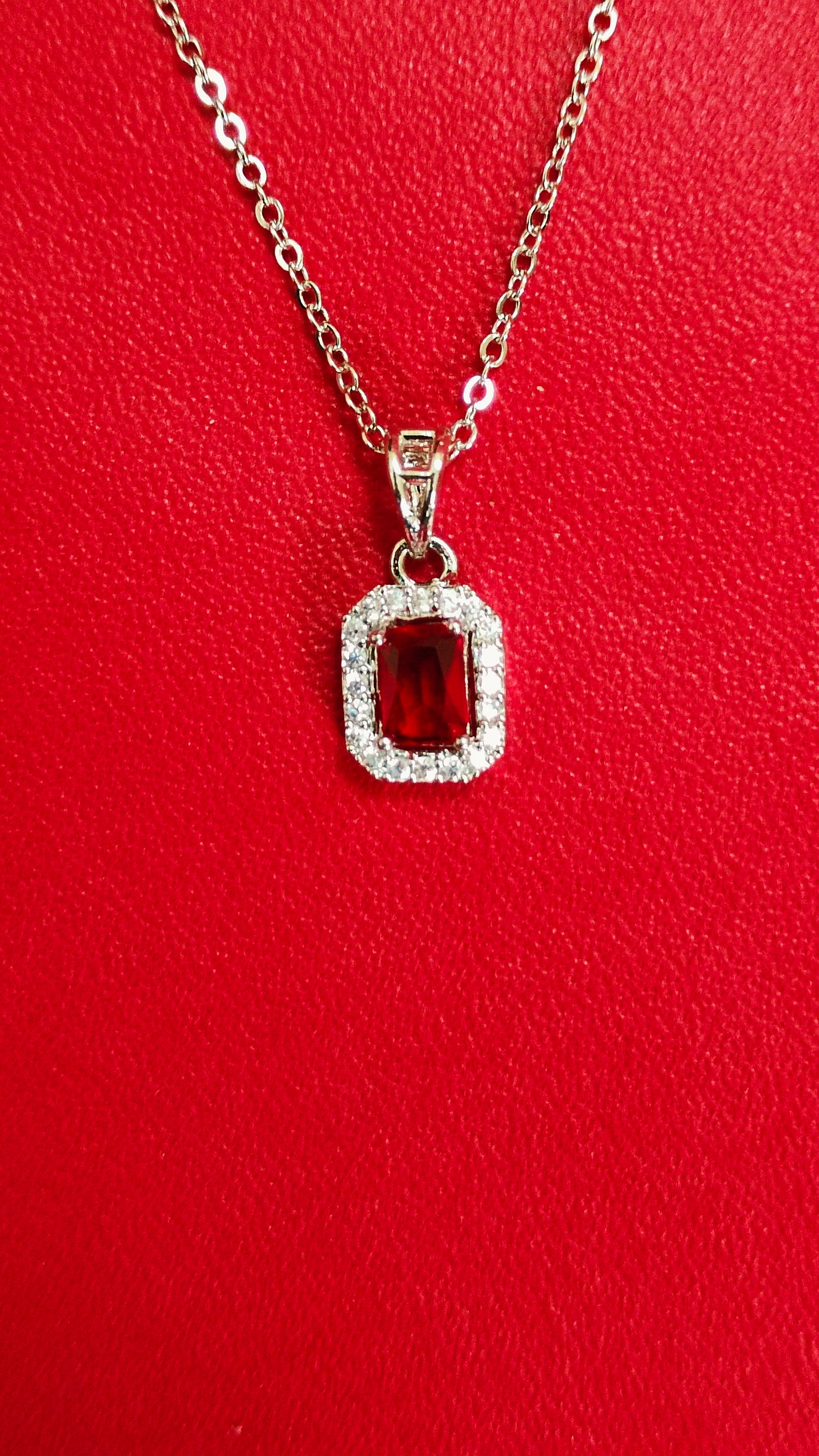 Ruby Radiance Pendant