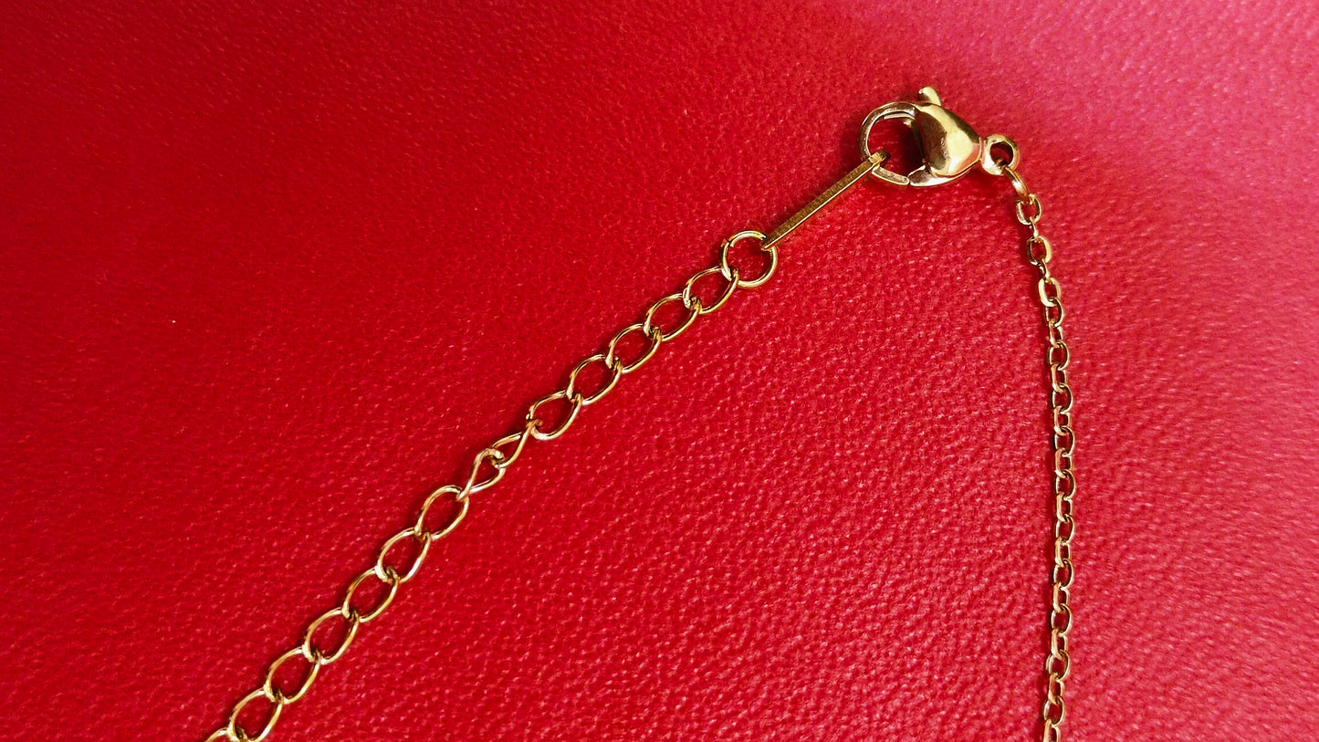 Golden Teardrop Pendant