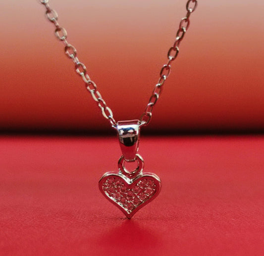 Luminous Love Pendant(silver colour)