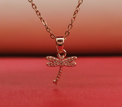 Elegant Dragonfly Pendant