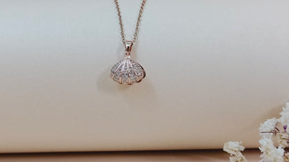 Pearl Haven Pendant(Rose Gold)