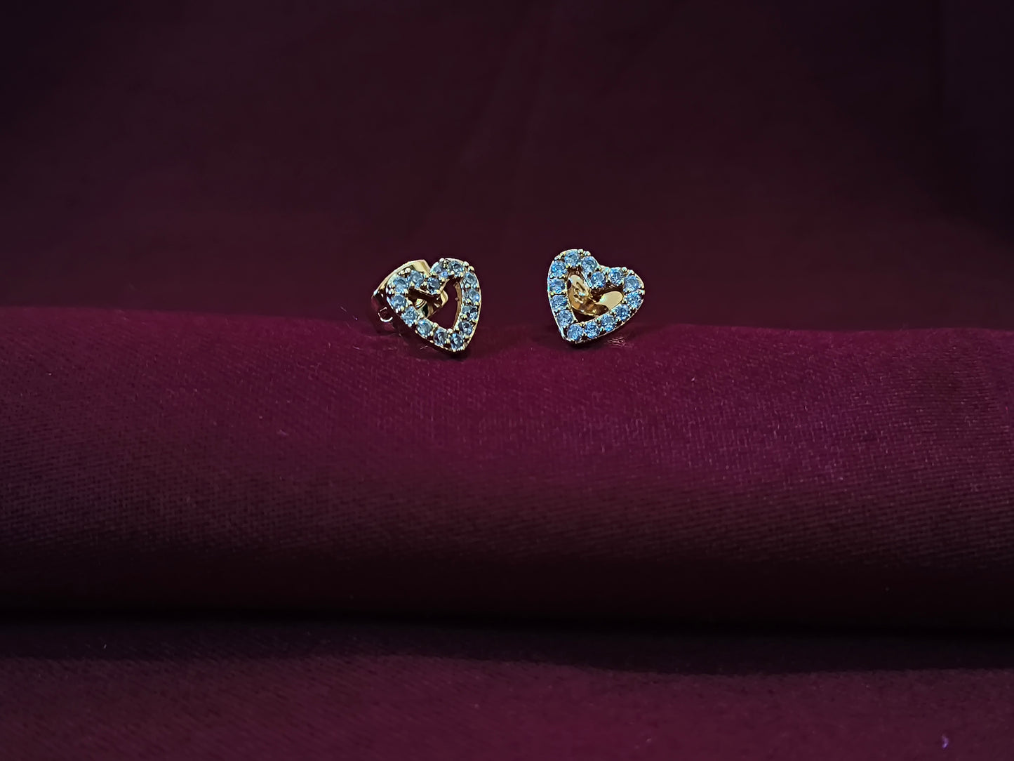 Heart earrings