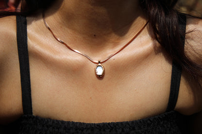 White stone Pendant